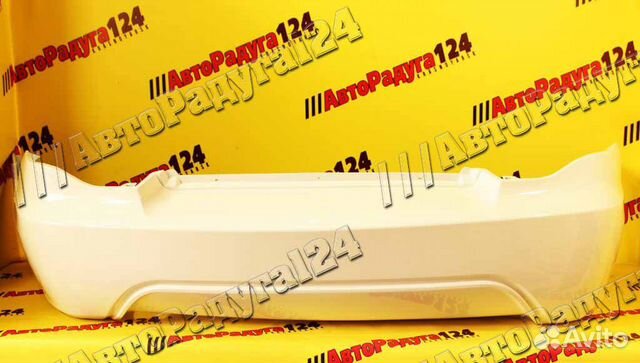 Бампер Daewoo Nexia, Дэу Нексия (2008) задний Casablanca White (10L)