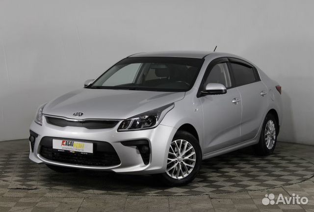 Kia Rio 2020 Silver sleek