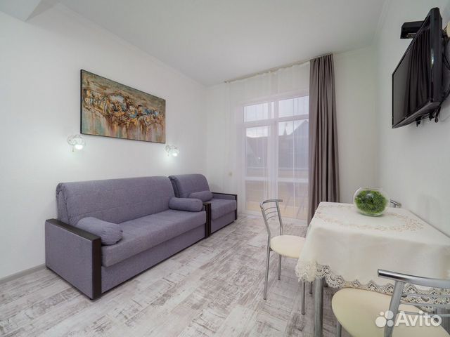 

Квартира-студия, 25 м², 2 кровати