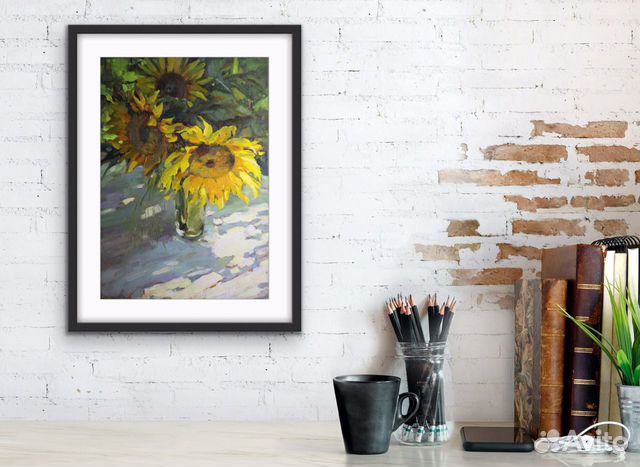 Картина Подсолнухи