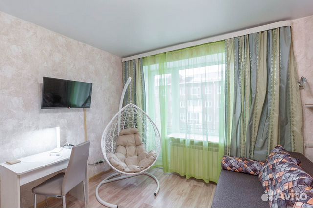 

Квартира-студия, 35 м², 2 кровати