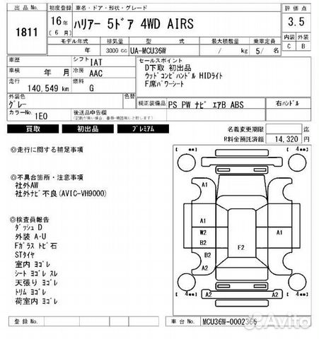 В разборе Toyota Harrier / Lexus RX300