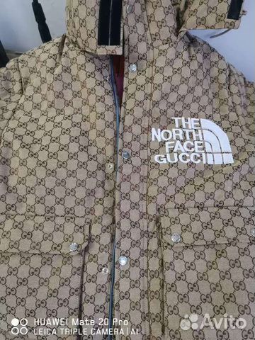 Пуховик The North Face Gucci