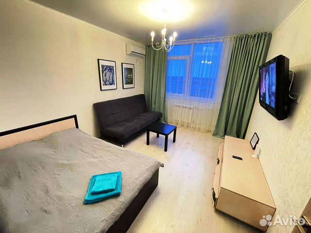 

1-к. квартира, 40 м², 2 кровати