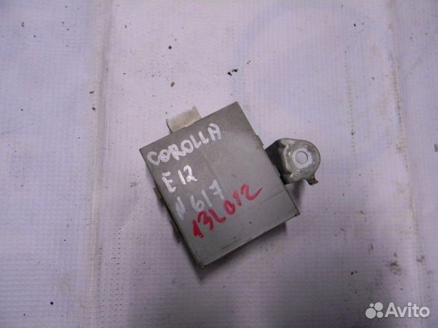 Блок электронный Corolla E12 2001-2006