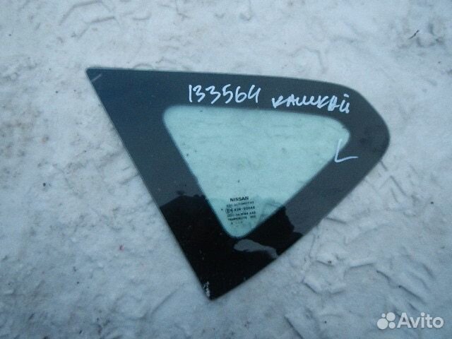 Стекло кузовное глухое левое, Nissan (Ниссан) -qua