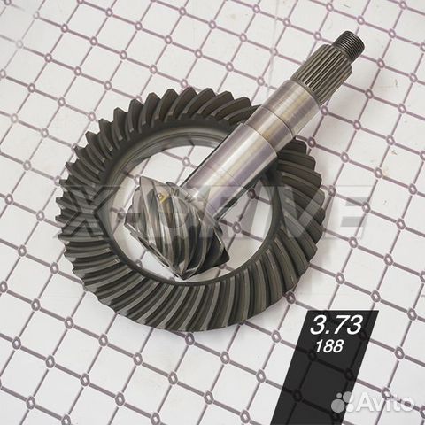 Главная пара 3,73 188 тип для bmw e34, e36, e30