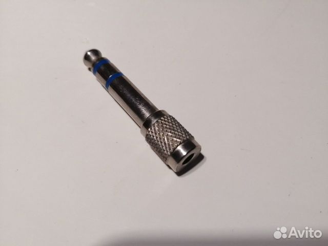 Переходник Jack 6,3 x 3,5 мама/папа, разъём Jack