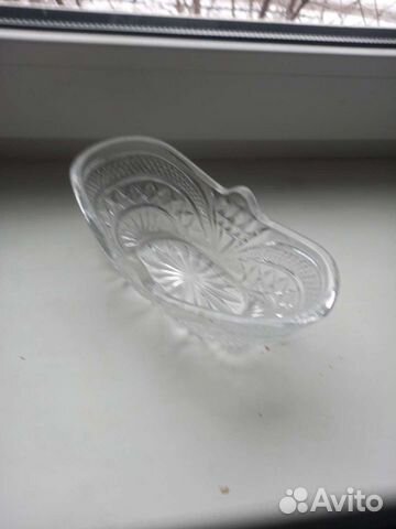 Конфетница СССР хрусталь