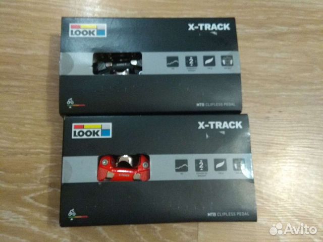Педали Look X-Track новые с шипами
