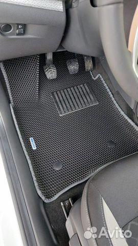 Автомобильные коврики ева на LADA 3D