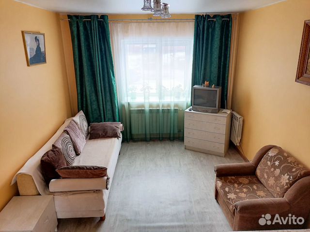 

1-к. квартира, 38 м², 2 кровати