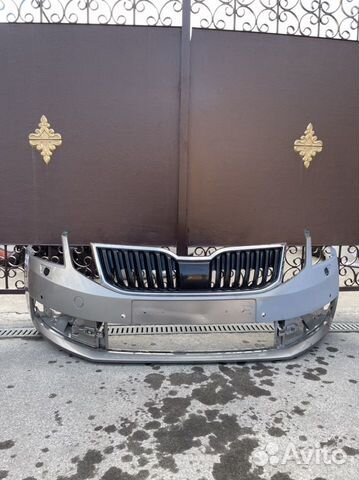 Бампер передний на skoda octavia шкода октавия