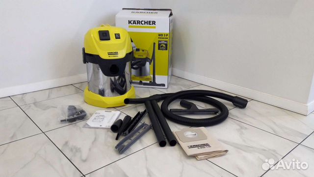 Строительный пылесос karcher бу