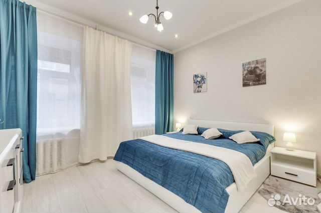 

2-к. квартира, 44 м², 2 кровати