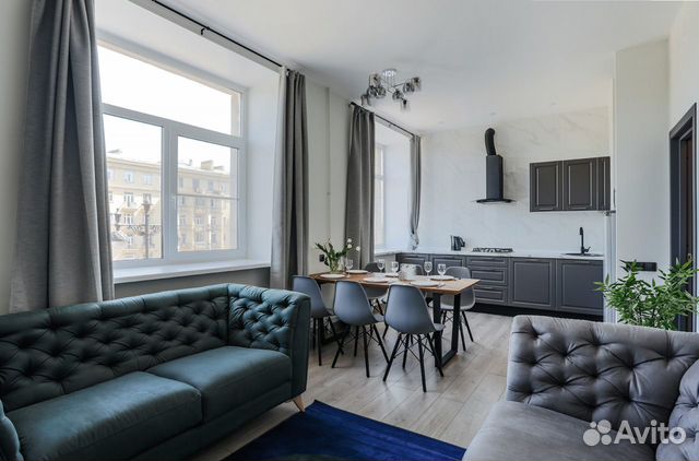

3-к. квартира, 80 м², 3 кровати
