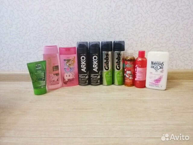 Гель для душа,пена для бритья