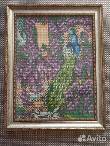 Алмазная мозаика Павлин