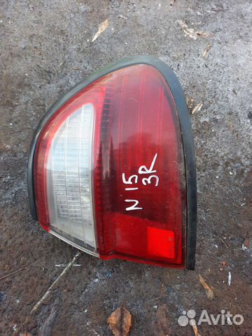 Фонари задние на Nissan Almera N15