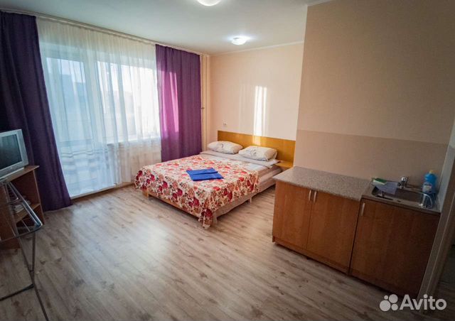 

Квартира-студия, 24 м², 1 кровать
