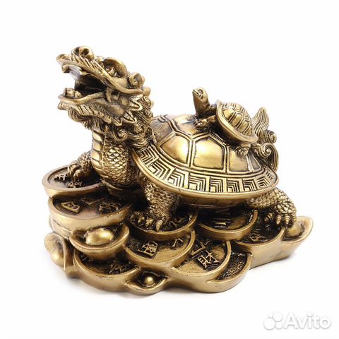 Дракон - Черепаха - Китайская Статуэтка RU*057