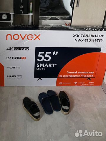 Телевизор novex nvx-55u169tsy