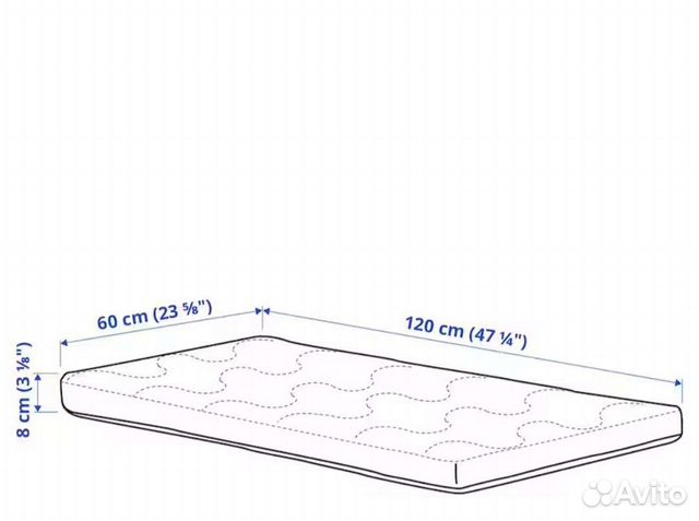 Размер матраса икеа