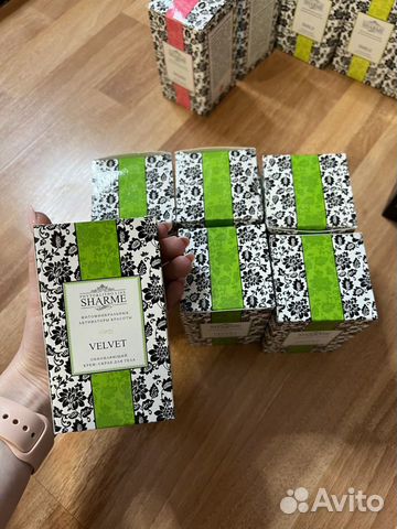 Sharme Velvet обновляющий крем-скраб для тела