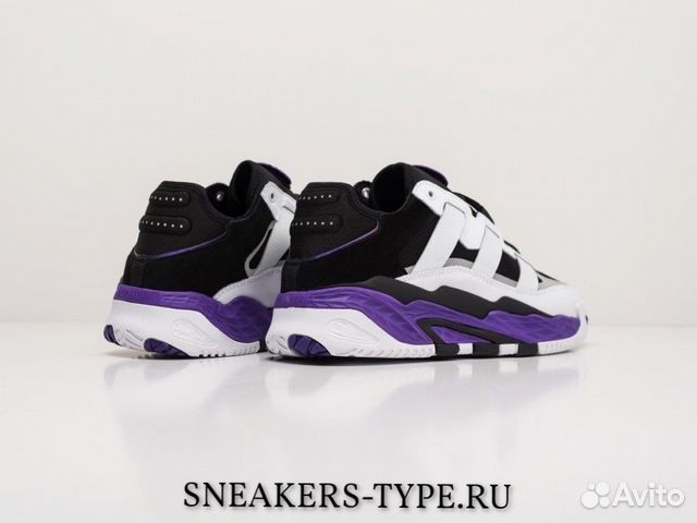 Кроссовки Adidas Niteball White Purple (36-45)