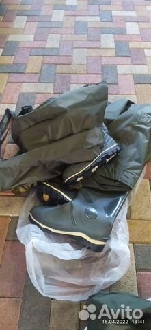 Комбинезон кастюм резиновый рыбацкий, охотничий