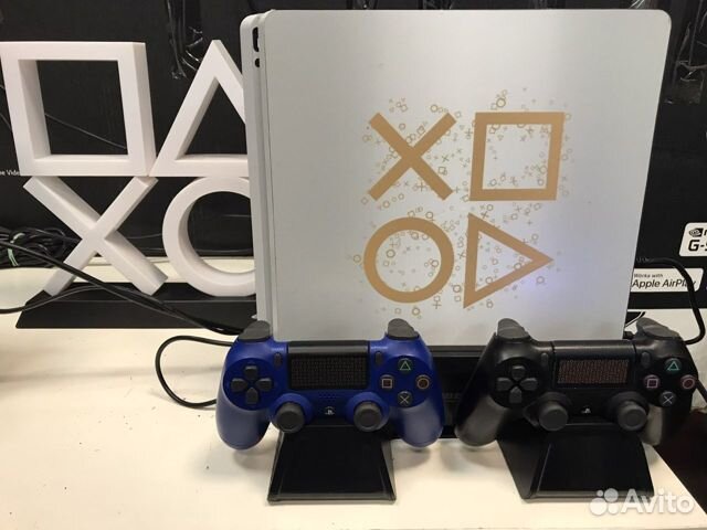 PS4 Sony PlayStation 4 ps4 slim + библиотека игр