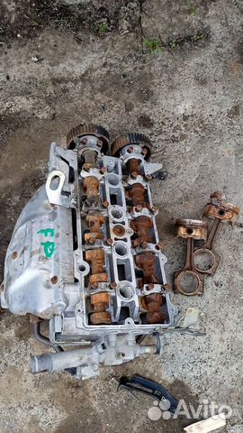 Головка блока цилиндров на mazda premacy CP8W FP-D