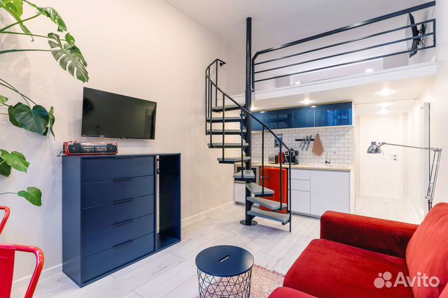 

Квартира-студия, 23 м², 1 кровать