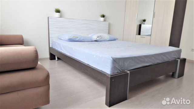 

1-к. квартира, 38 м², 2 кровати