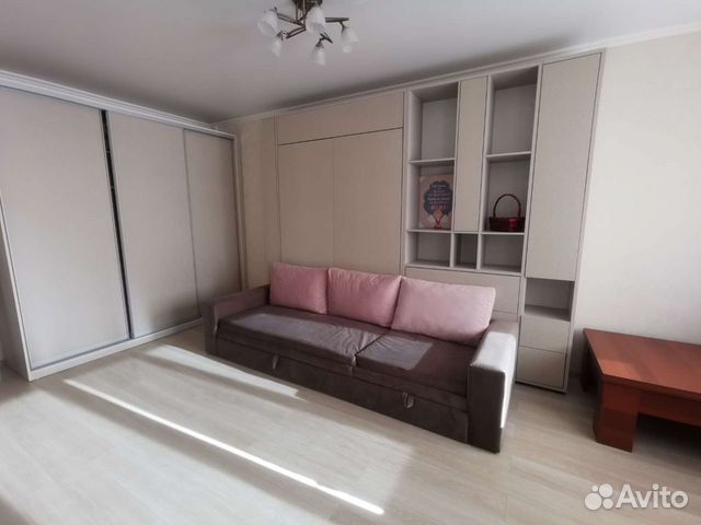 

Квартира-студия, 33 м², 2 кровати