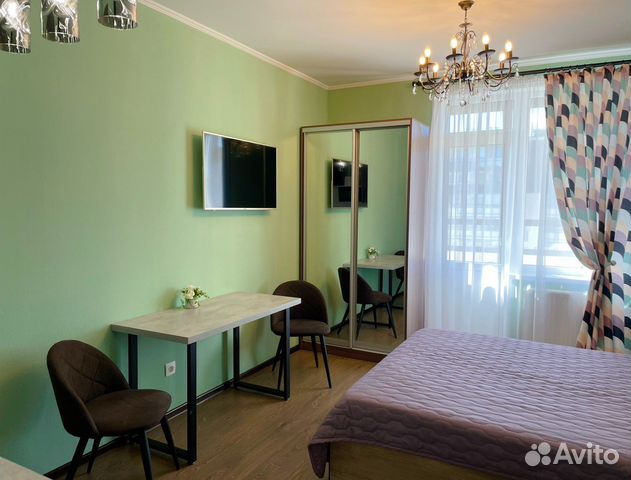 

Квартира-студия, 27 м², 1 кровать