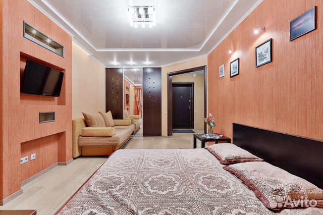 

1-к. квартира, 42 м², 2 кровати