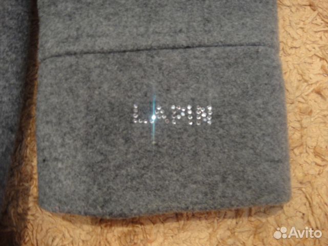 Пальто Lapin House для девочки драп осень-весна Пальто Lapin House для девочки драп осень-весна