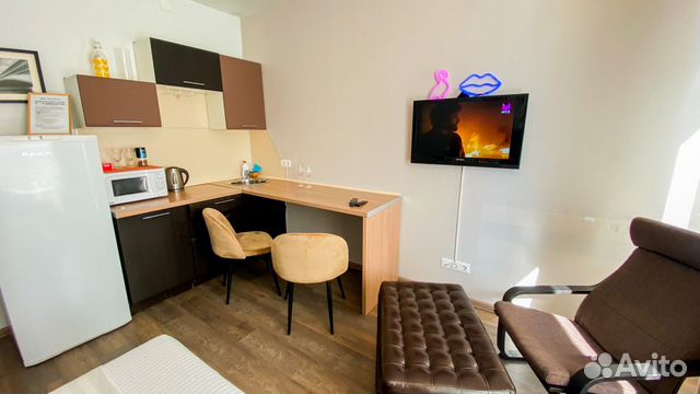 

Квартира-студия, 29 м², 1 кровать