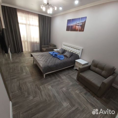 

1-к. квартира, 50 м², 3 кровати