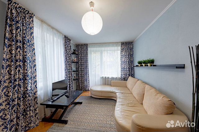 

2-к. квартира, 55 м², 2 кровати