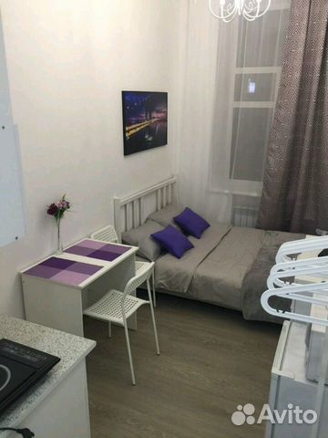 

Квартира-студия, 15 м², 1 кровать