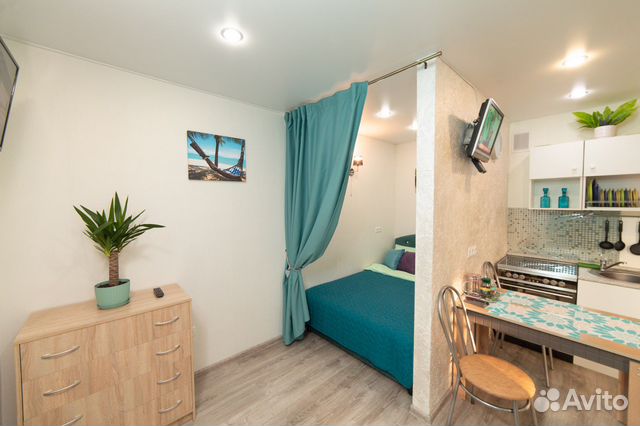 

1-к. квартира, 38 м², 2 кровати