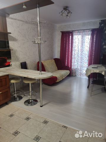 

1-к. квартира, 35 м², 2 кровати