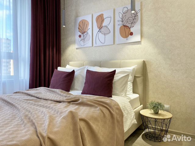 

1-к. квартира, 35 м², 2 кровати
