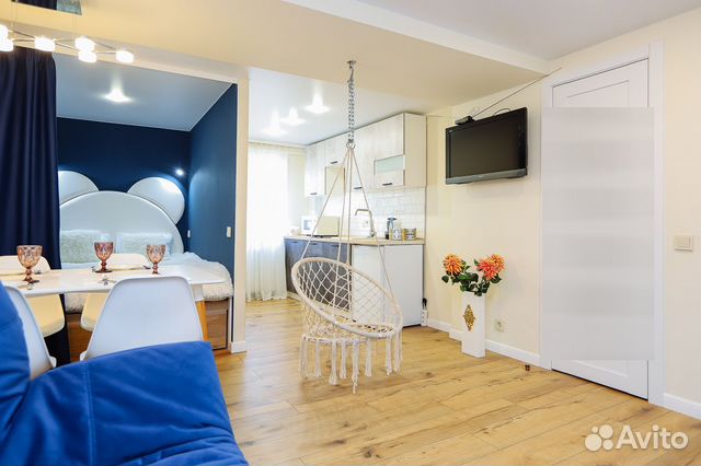 

Квартира-студия, 35 м², 2 кровати
