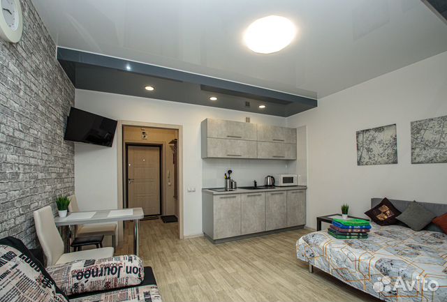 

Квартира-студия, 25,2 м², 2 кровати