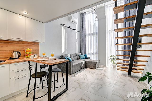 

Квартира-студия, 44 м², 3 кровати