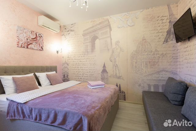 

Квартира-студия, 18 м², 2 кровати