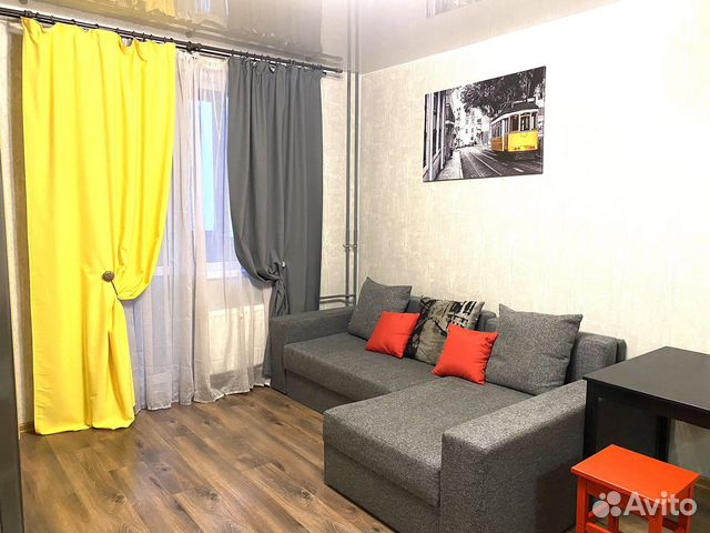 

Квартира-студия, 35 м², 1 кровать